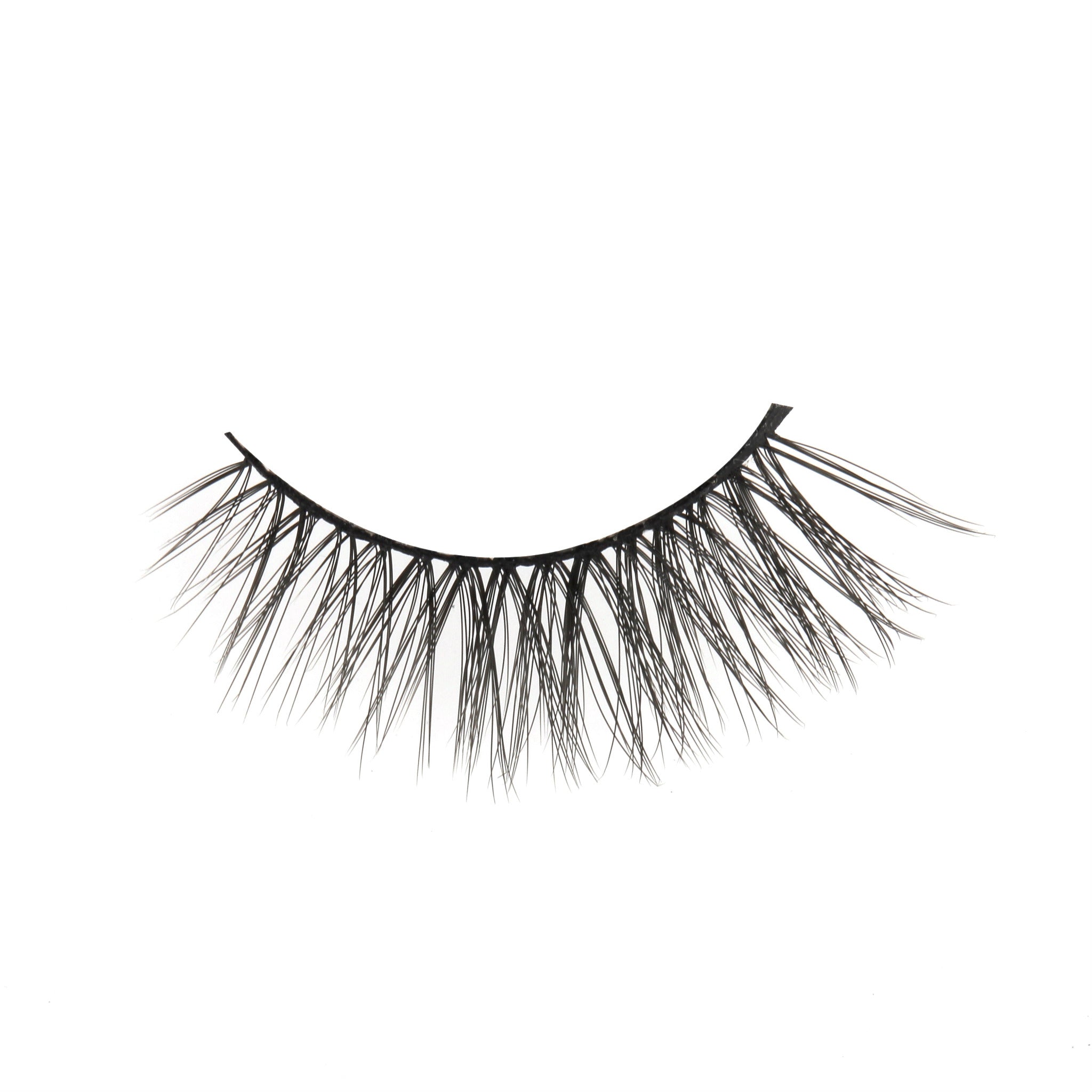 cat eye strip lashes, cat eye falsies, strip lashes, false eyelashes, natural strip lash look, high quality strip lashes, volume style strip lashes, luxurious strip lashes, Biodegradable lashes