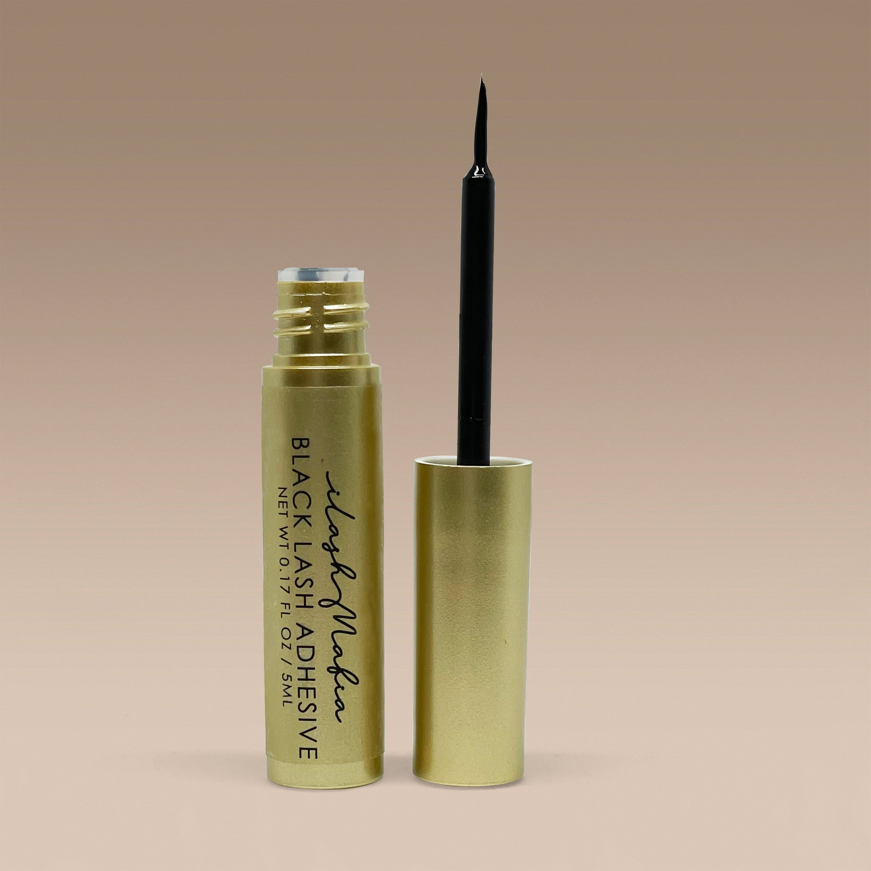 lash glue, strip lash glue, falsies glue, dye lashes glue, magnetic lash glue, black eyeliner glue, fake lash glue, cluster eyelash glue