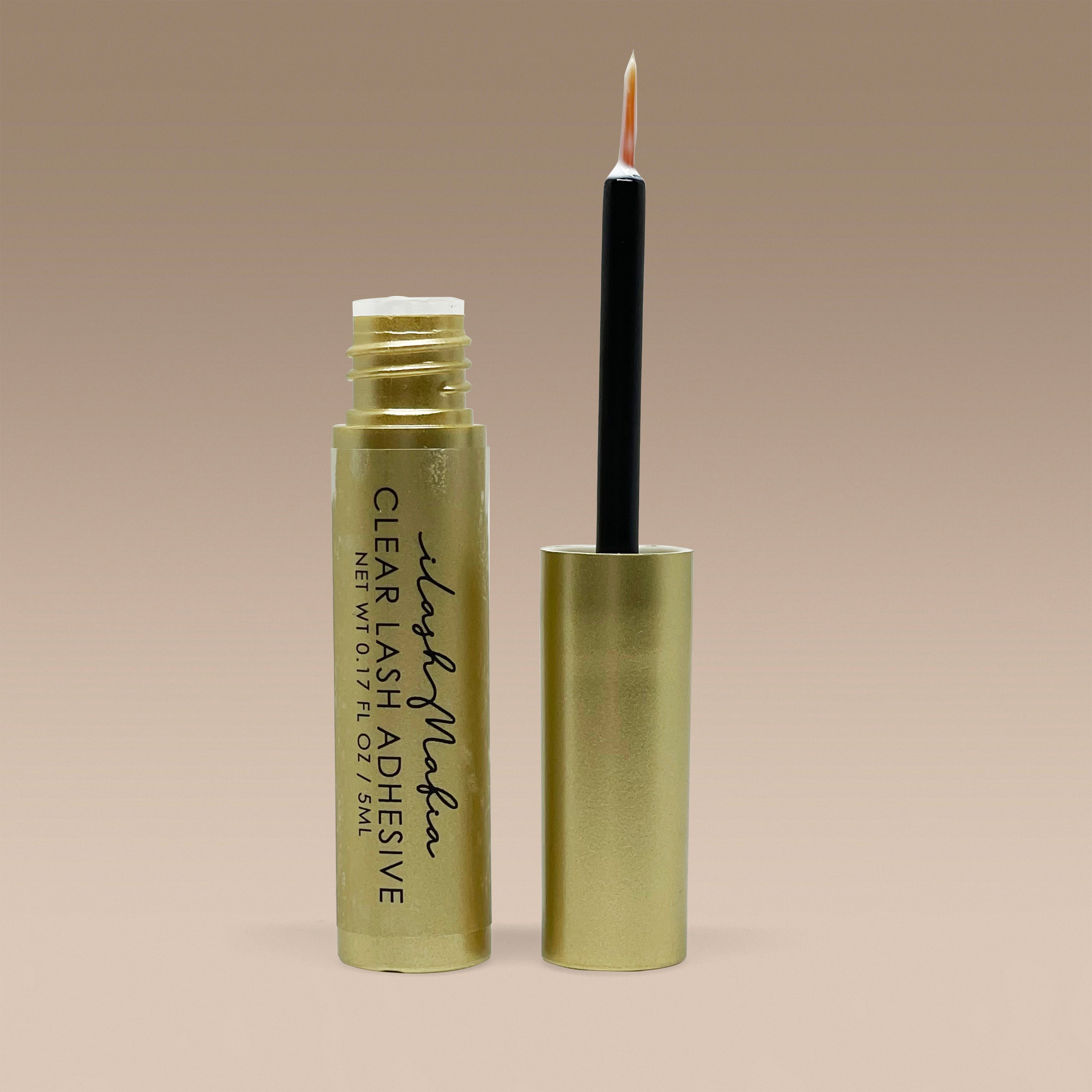 lash glue, strip lash glue, falsies glue, dye lashes glue, magnetic lash glue, black eyeliner glue, fake lash glue, cluster eyelash glue