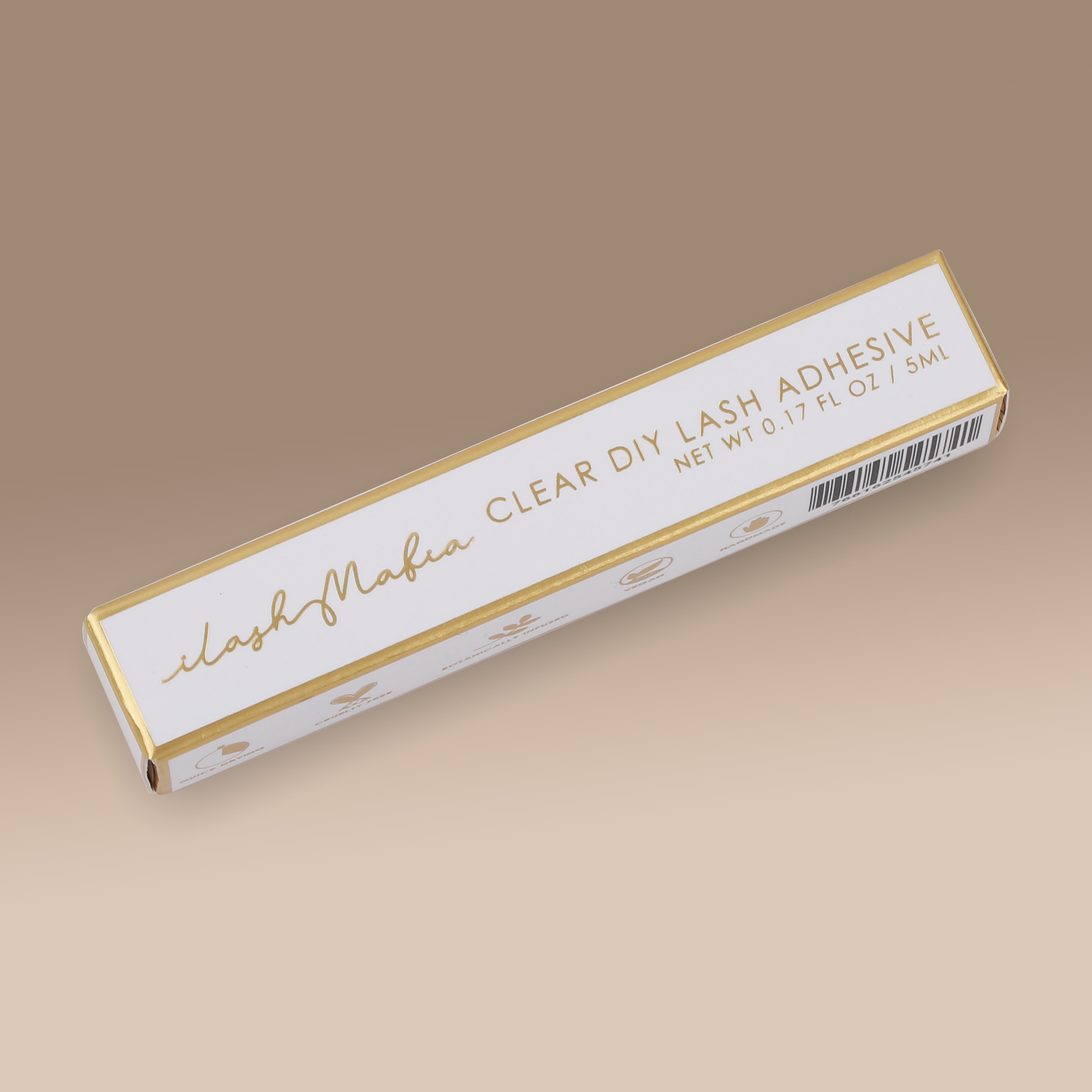 DIY Clear lash adhesive, DIY invisible lash adhesive, do it yourself clear lash adhesive, Lash adhesive designed for self-application of strip lashes, strip lash adhesive, clear strip lash glue