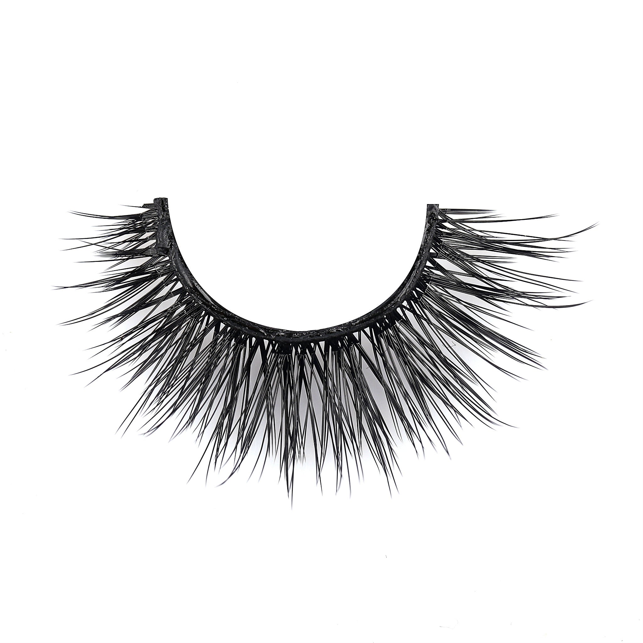 full and fluffy strip lashes, full lashes, fluffy strip lashes,strip lashes, false eyelashes, natural strip lash look, high quality strip lashes, volume style strip lashes, luxurious strip lashes, Biodegradable lashes, fluffy lashes, vegan lashes, reusable false lashes