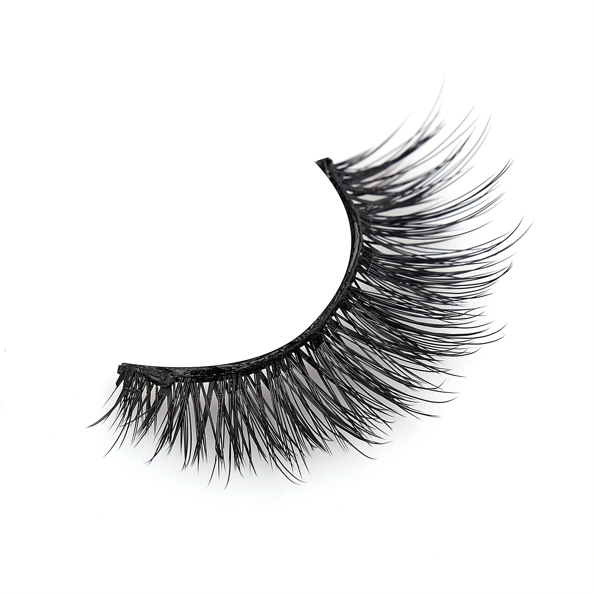 strip lashes, false eyelashes, natural strip lash look, high quality strip lashes, volume style strip lashes, luxurious strip lashes, Biodegradable lashes