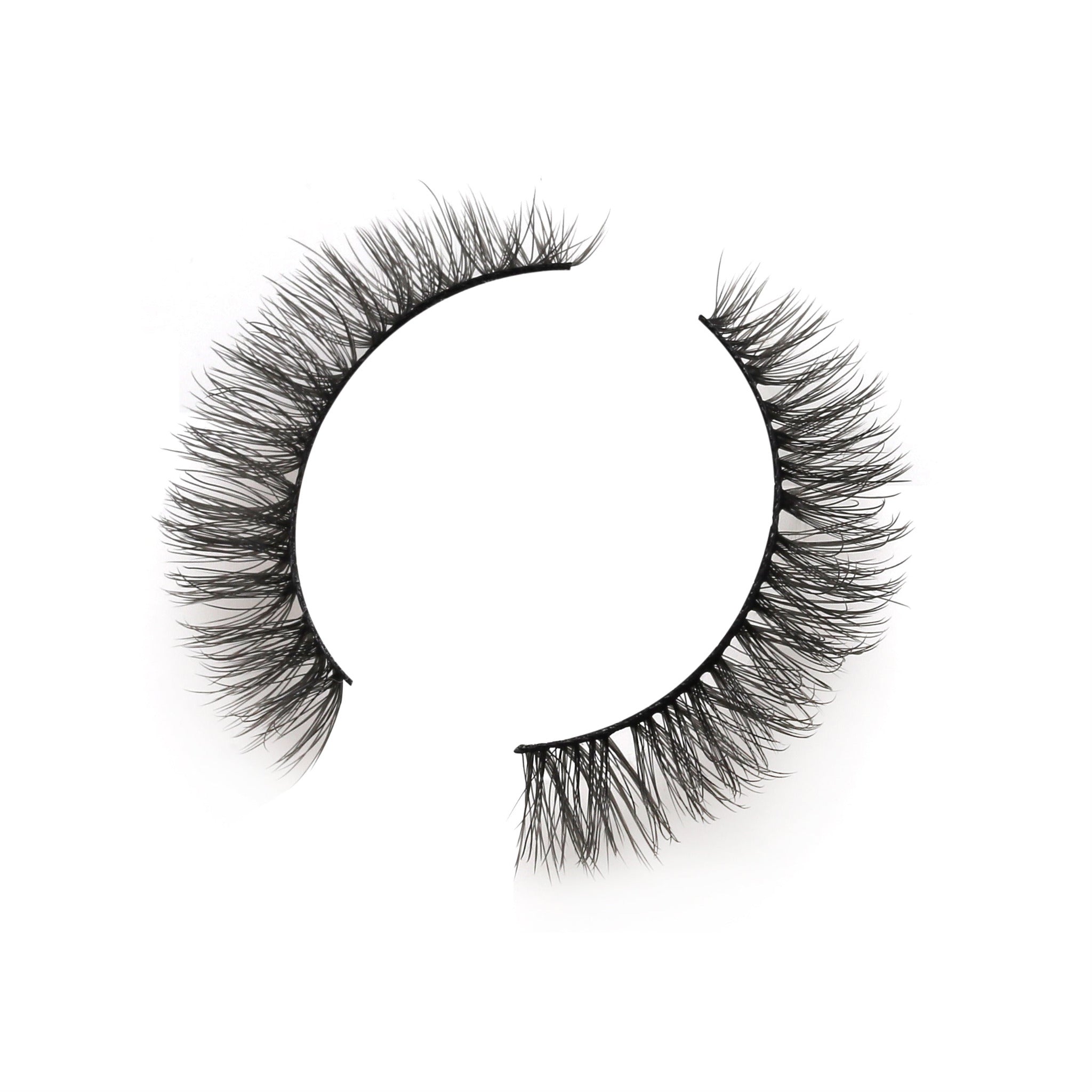 strip lashes, false eyelashes, natural strip lash look, high quality strip lashes, volume style strip lashes, luxurious strip lashes, Biodegradable lashes
