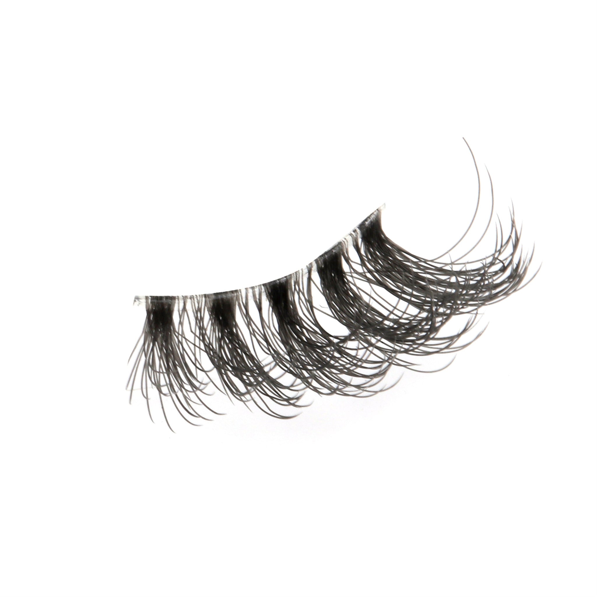 half lash strip, half lash strip style, strip lashes, false eyelashes, natural strip lash look, high quality strip lashes, volume style strip lashes, luxurious strip lashes, Biodegradable lashes, cat eye style lashes, cat eye strip lashes, natural lashes