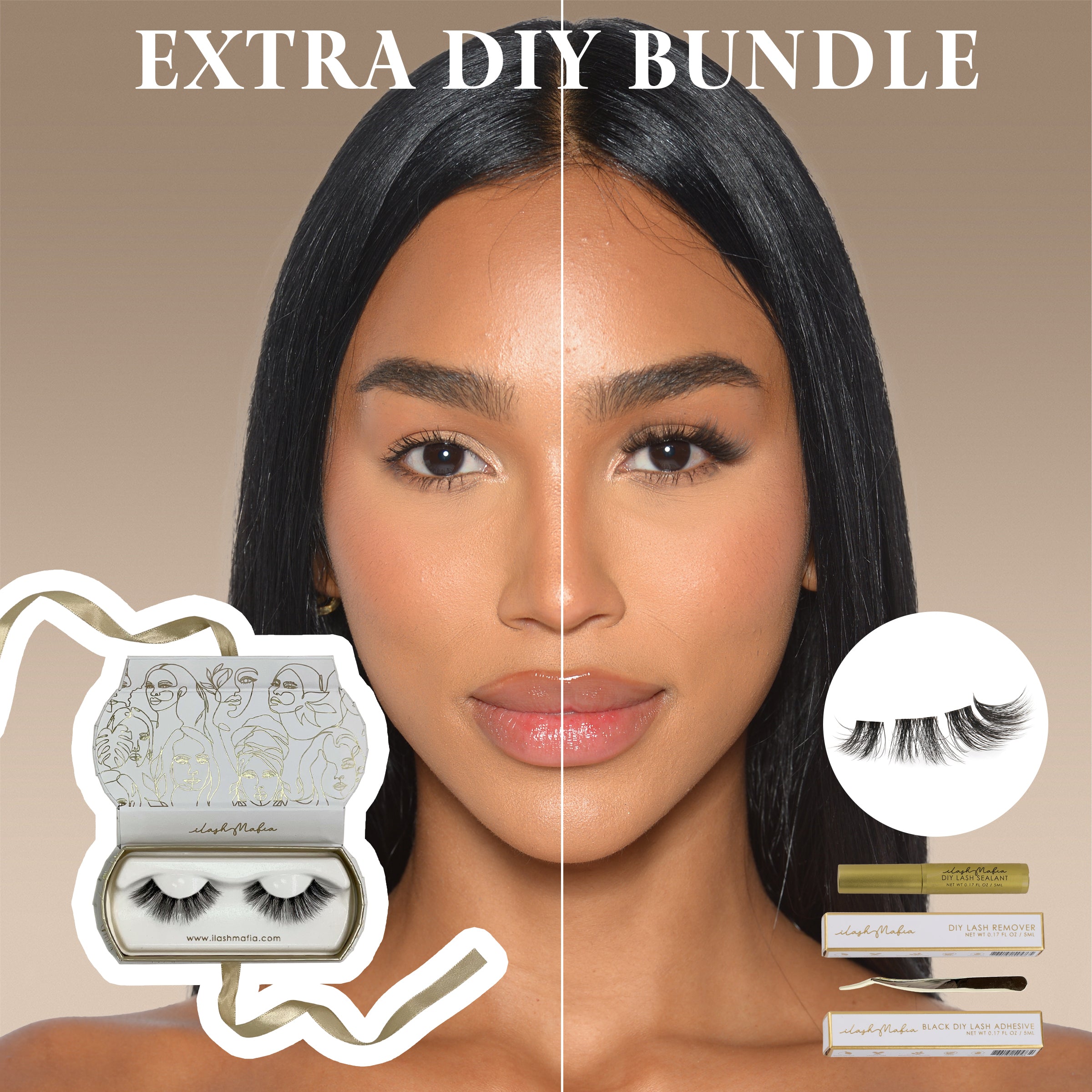 Extra DIY bundle, DIY lash extension bundle, DIY Lash kit, DIY lashes, DIY lash bundle,glam lashes, ilash mafia, false lashes, falsies, plant base lashes, plant fiber lashes, vegan lashes, false eyelashes, fake lashes, fake eyelashes, cluster lashes, strip lashes, DIY lashes, do it yourself lashes, lashes at home, DIY extensions