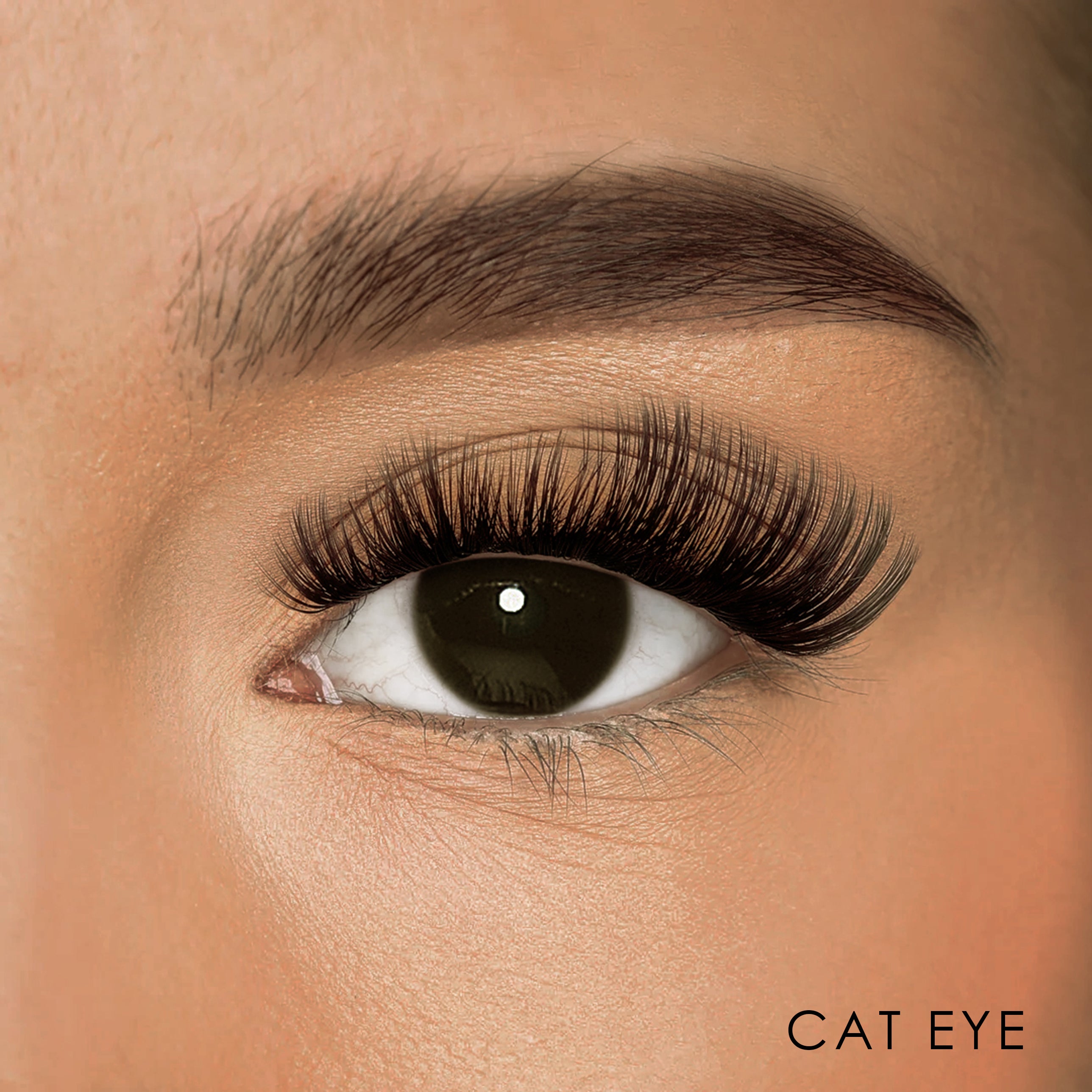 iLash Mafia Slay DIY lash extension style showcasing wispy volume lash clusters, lightweight fibers, and a full textured lash look