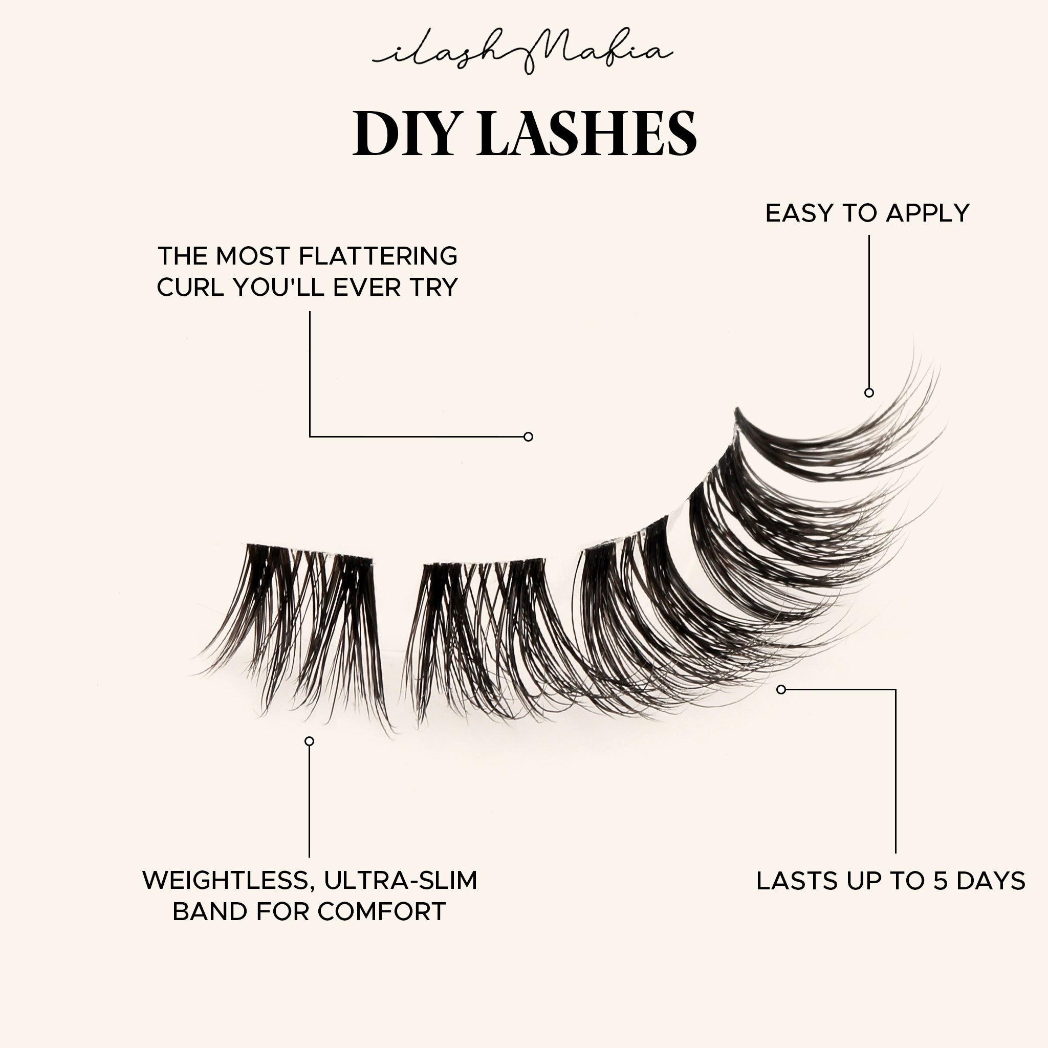 glam lashes, ilash mafia, false lashes, falsies, plant base lashes, plant fiber lashes, vegan lashes, false eyelashes, fake lashes, fake eyelashes, cluster lashes, strip lashes, DIY lashes, do it yourself lashes, lashes at home, DIY extensions