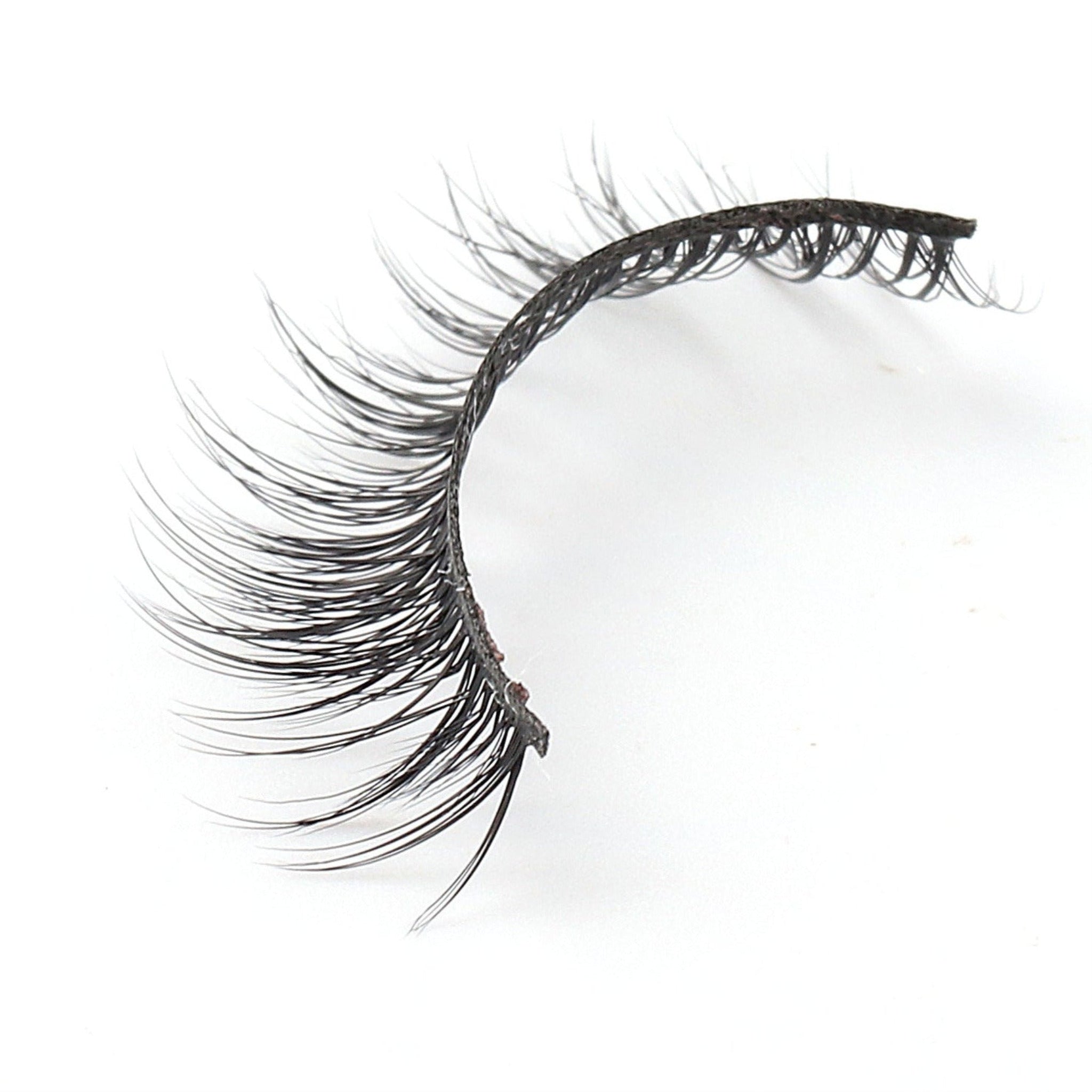 strip lashes, false eyelashes, natural strip lash look, high quality strip lashes, volume style strip lashes, luxurious strip lashes, Biodegradable lashes