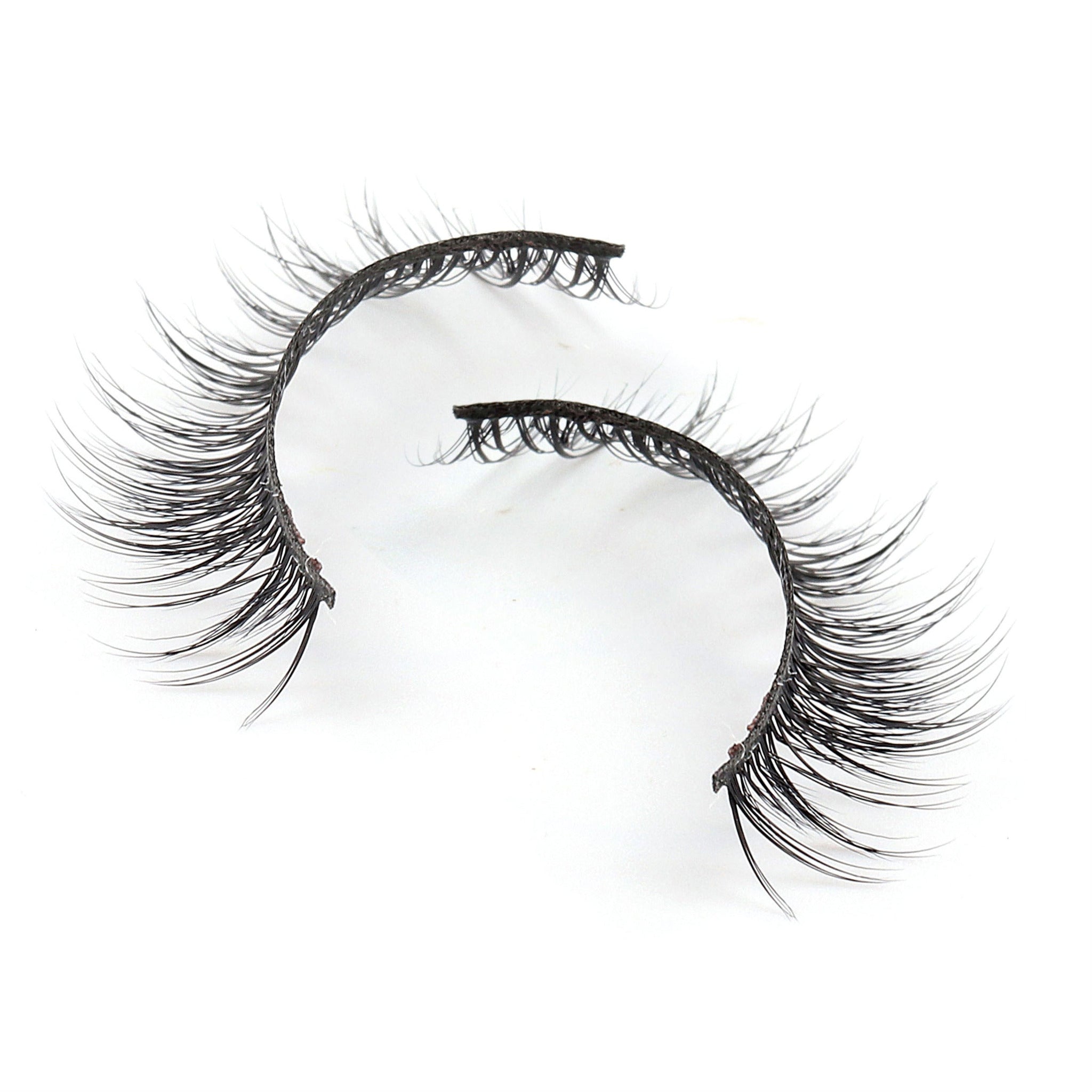 strip lashes, false eyelashes, natural strip lash look, high quality strip lashes, volume style strip lashes, luxurious strip lashes, Biodegradable lashes