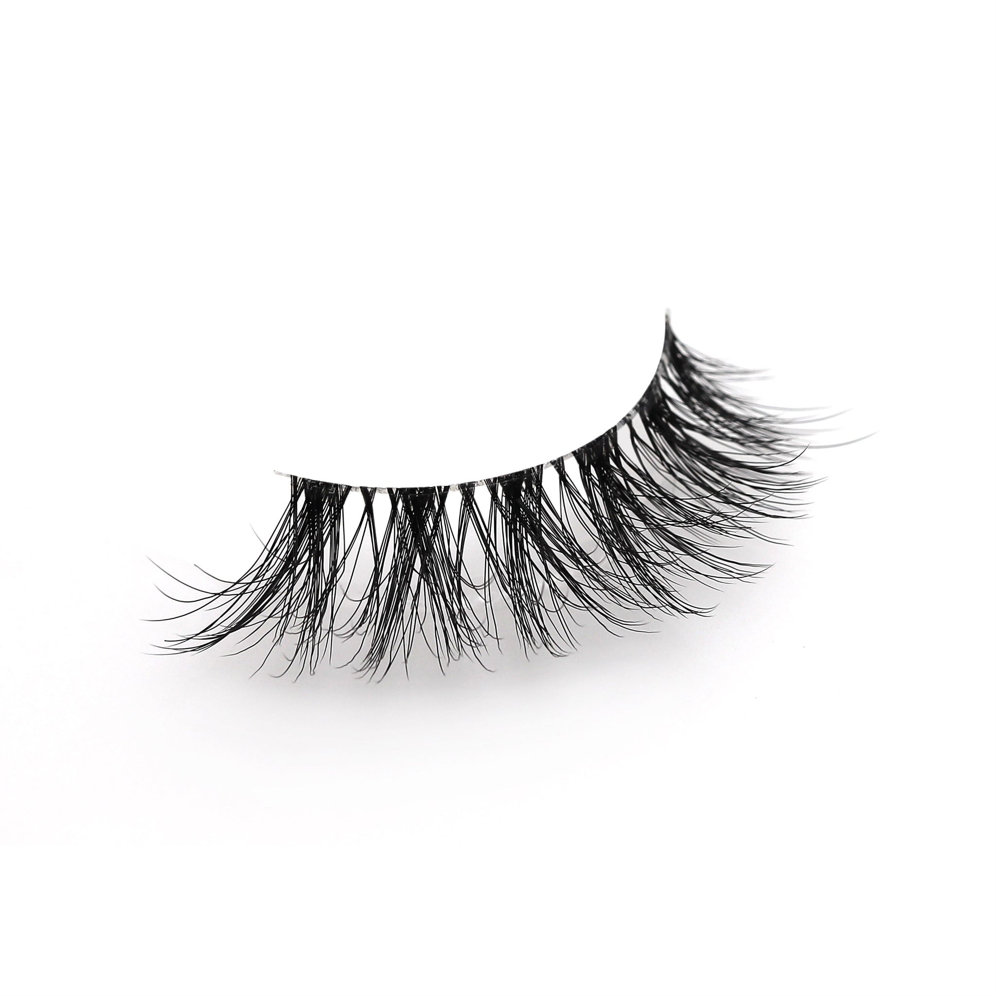 strip lashes, false eyelashes, natural strip lash look, high quality strip lashes, volume style strip lashes, luxurious strip lashes, Biodegradable lashes