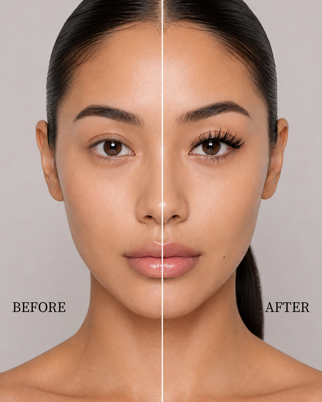 ilash mafia eye-conic diy lash extensions before and after chart