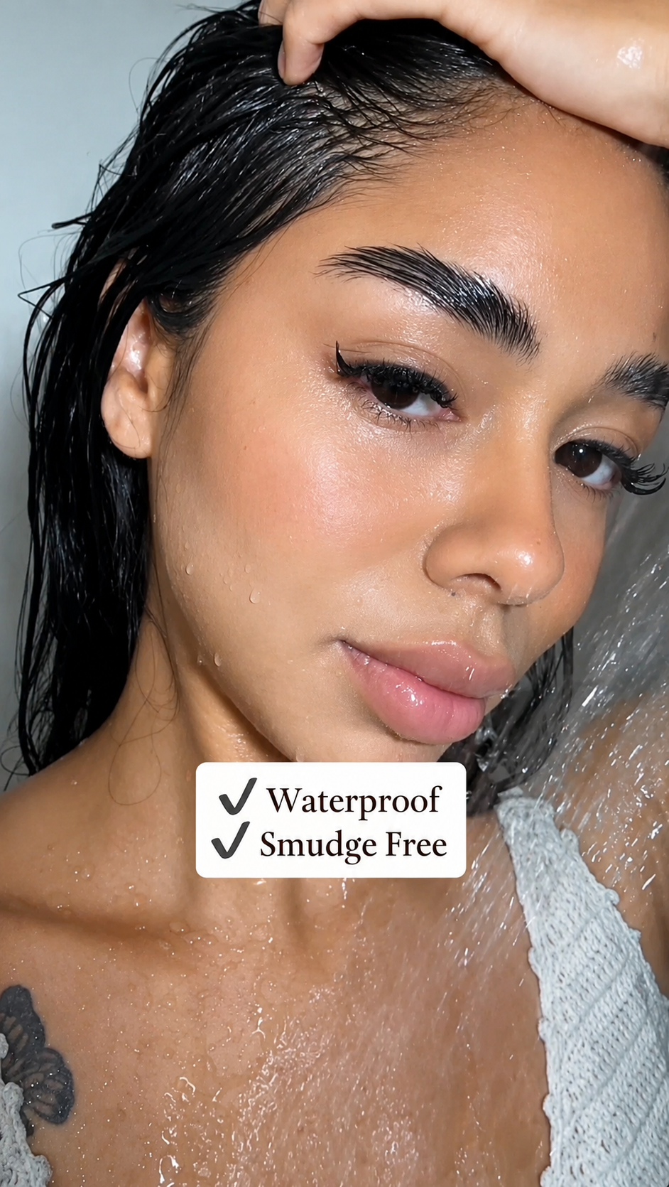 water prood diy lashes