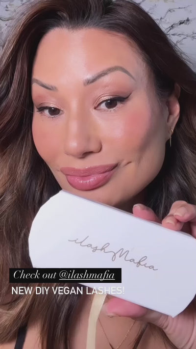 DIY LASH KIT, false lashes, falsies, plant base lashes, plant fiber lashes, vegan lashes, false eyelashes, fake lashes, fake eyelashes, cluster lashes, strip lashes, DIY lashes, do it yourself lashes, lashes at home, DIY extensions, DIY LASH EXTENSIONS